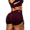 Dámske šortky Nebbia STRONG BEAUTY Lace-Up Sculpting Shorts OWN YOUR POWER 429 dark red