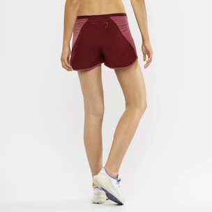 Dámske šortky Salomon Cross 3" Short Earth Red XL