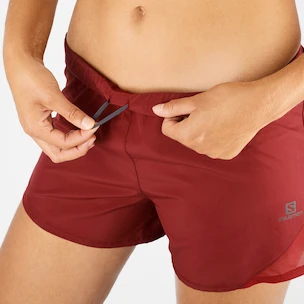Dámske šortky Salomon Cross Rebel 4" Short Cabernet XL