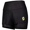 Dámske šortky Scott  Hybrid Shorts RC Run Black/Yellow