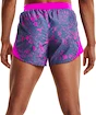 Dámske šortky Under Armour  Fly By 2.0 Printed Short Mineral Blue