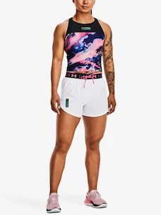 Dámske šortky Under Armour  RUN ANYWHERE HI Short-WHT