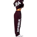 Dámske tepláky Nebbia STRONG BEAUTY Loose-Fit Baggy Pants BOYFRIEND STYLE 432 dark red