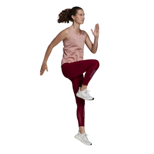 Dámske tielko adidas  Adizero Tank Wonder Mauve