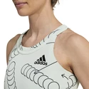 Dámske tielko adidas  Club Graphic Tank Linen Green