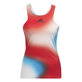 Dámske tielko adidas Melbourne Y-Tank White/Red/Blue