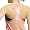 Dámske tielko adidas  Training 3-Stripes Tank Ambient Blush