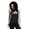 Dámske tielko adidas  WTR 3-Bar Logo Tank Legend Ink