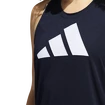 Dámske tielko adidas  WTR 3-Bar Logo Tank Legend Ink