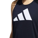 Dámske tielko adidas  WTR 3-Bar Logo Tank Legend Ink