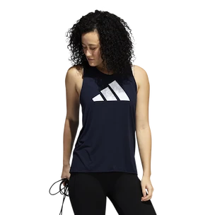 Dámske tielko adidas  WTR 3-Bar Logo Tank Legend Ink