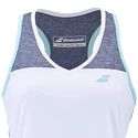 Dámske tielko Babolat  Play Tank Top Women White/Blue