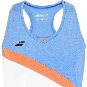 Dámske tielko Babolat  Play Tank Top Women White/Blue S