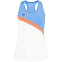 Dámske tielko Babolat  Play Tank Top Women White/Blue S