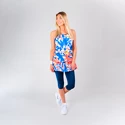 Dámske tielko BIDI BADU  Aluna Tech Tank Dark Blue/Neon Red