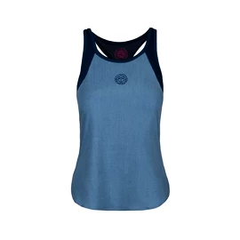 Dámske tielko BIDI BADU Amrei Jeans Tech Tank Dark Blue