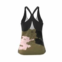 Dámske tielko BIDI BADU  Pure Wild Tank Olive/Dark Grey