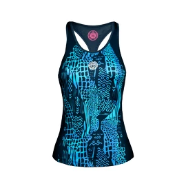 Dámske tielko BIDI BADU Yaka Tech Tank Blue