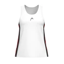 Dámske tielko Head  CLUB 25 TECH Tank Top Women Red/White