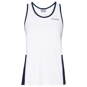 Dámske tielko Head  Club White/Dark Blue