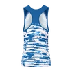 Dámske tielko K-Swiss  Hypercourt Stripe Tank Print/Classic Blue