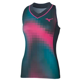 Dámske tielko Mizuno Frontier Tank W Midnight Navy
