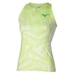 Dámske tielko Mizuno  Mugen Printed Tank  Neo Lime M