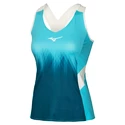 Dámske tielko Mizuno  Printed Tank Scuba Blue/Blue Coral