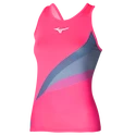 Dámske tielko Mizuno  Release Printed Tank High-Vis Pink