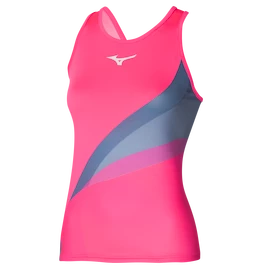 Dámske tielko Mizuno Release Printed Tank High-Vis Pink