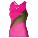 Dámske tielko Mizuno  Release Printed Tank Pink Glo M