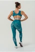 Dámske tielko Nebbia Barbell Therapy Rough Girl 617 green