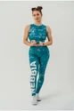 Dámske tielko Nebbia Barbell Therapy Rough Girl 617 green