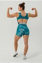 Dámske tielko Nebbia Barbell Therapy Rough Girl 617 green