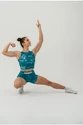 Dámske tielko Nebbia Barbell Therapy Rough Girl 617 green