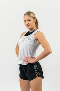 Dámske tielko Nebbia  FIT Activewear Tank Top “Airy” with Reflective Logo white XS
