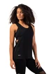 Dámske tielko Nebbia  Sleeveless Loose Cross Back Tank Top "Feeling Good" 419 Black