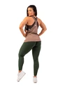 Dámske tielko Nebbia  Sleeveless Loose Cross Back Tank Top "Feeling Good" 419 Brown