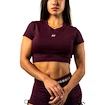 Dámske tielko Nebbia STRONG BEAUTY Open-back Cropped Top 430 dark red