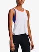 Dámske tielko Under Armour  2 in 1 Knockout Tank-WHT