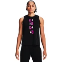 Dámske tielko Under Armour  Live UA Repeat Muscle Tank-BLK