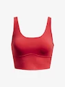 Dámske tielko Under Armour  Meridian Fitted Crop Tank-RED