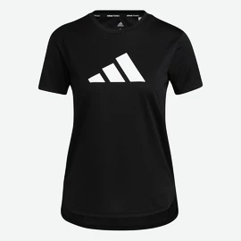Dámske tričko adidas Bos Logo Tee Black/White