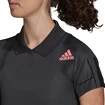 Dámske tričko adidas  Club Graphic Polo Grey