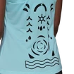 Dámske tričko adidas  Paris Y-Tank Primeblue Aqua