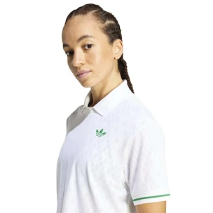 Dámske tričko adidas  Tennis Pro Climacool Polo Shirt White