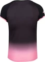Dámske tričko Babolat Compete Cap Sleeve Top Black/Pink