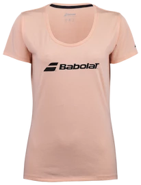 Dámske tričko Babolat Exercise Babolat Tee Tropical Peach