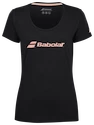 Dámske tričko Babolat  Exercise Babolat Tee Women Black