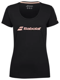 Dámske tričko Babolat Exercise Babolat Tee Women Black